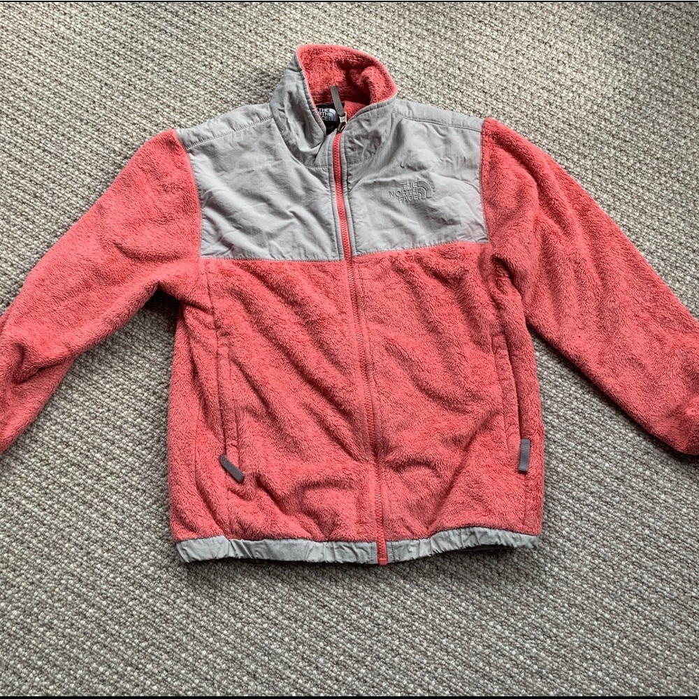 North Face zip front jacket
